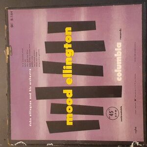 Duke Ellington and His Orchestra Columbia 45 rpm Ext Play 4 record Set B-164